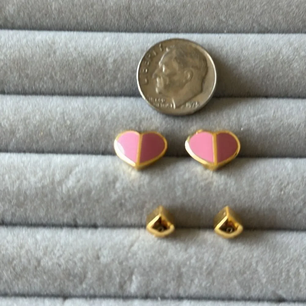 kate spade heart earrings